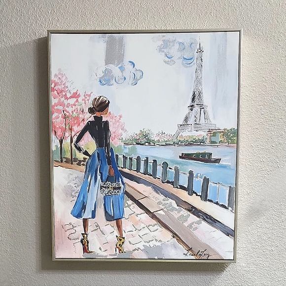 Paris Fashion Art Painting Liesl Long - Picture 2 of 5
